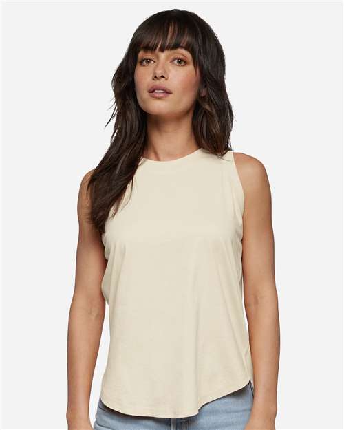 LAT Women's Relaxed Fine Jersey Tank - 3592