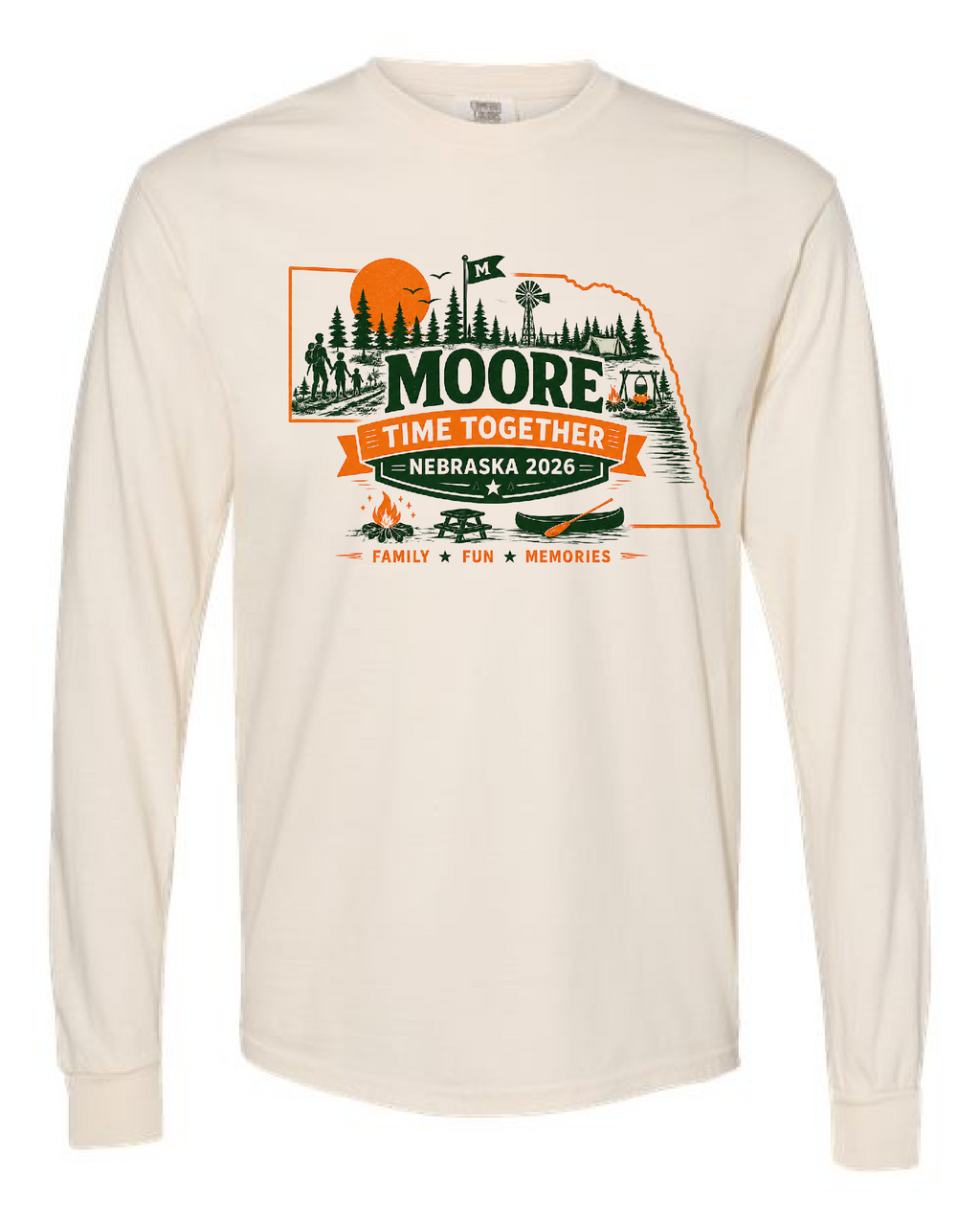 Comfort Colors Unisex Garment-Dyed Heavyweight Long Sleeve T-Shirt - 6014