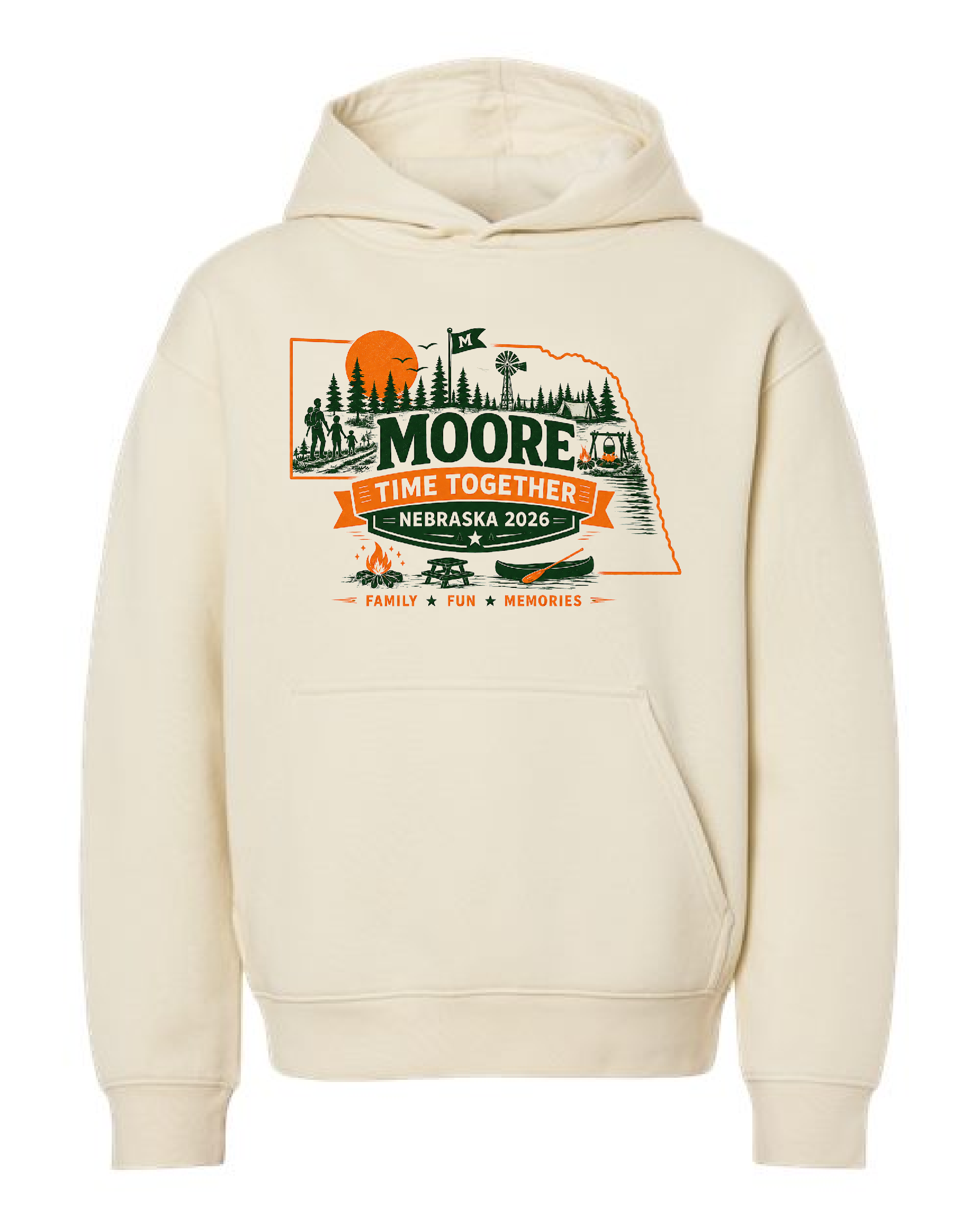 LAT Youth Hoodie Sweatshirt - 2296