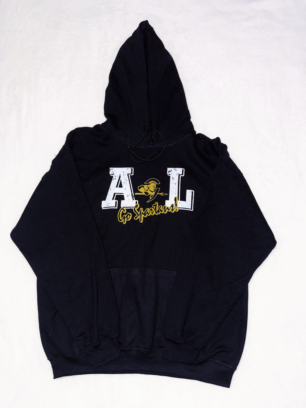 Gildan Black Hooded Sweatshirt